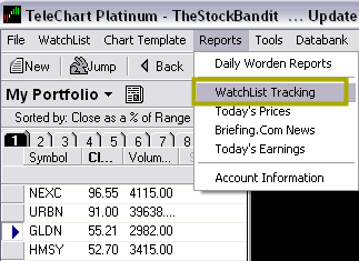 Worden WatchList Tracking