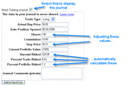 StockTickr Journal